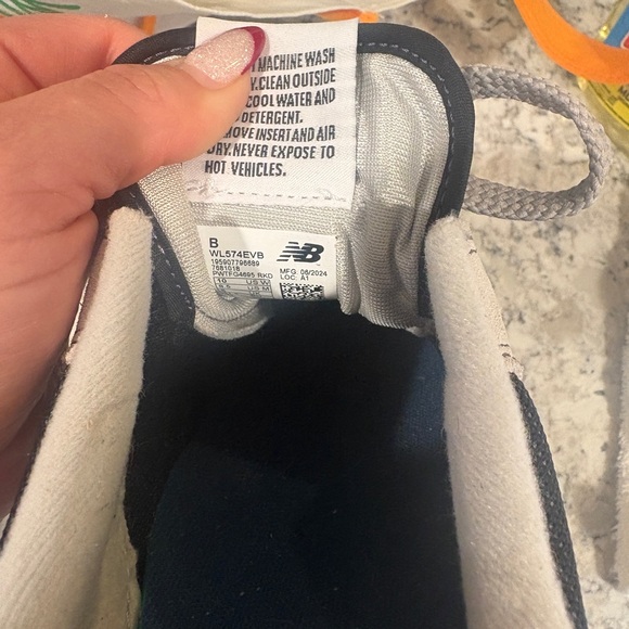 New Balance Black and White Sneakers - Picture 5 of 5